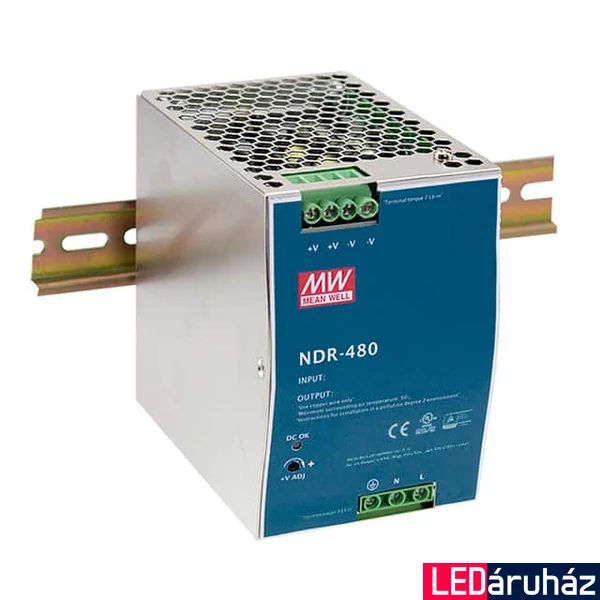 Mean Well NDR-480-48 480W/48V/0-10A tápegység