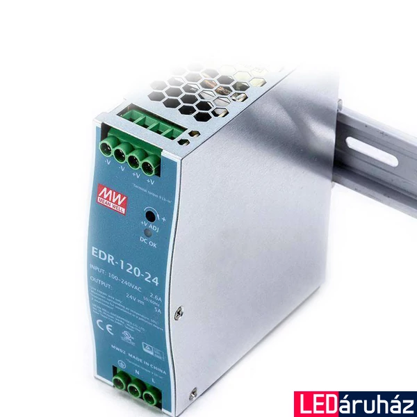 Mean Well NDR-120-24 120W/24V/0-5A tápegység