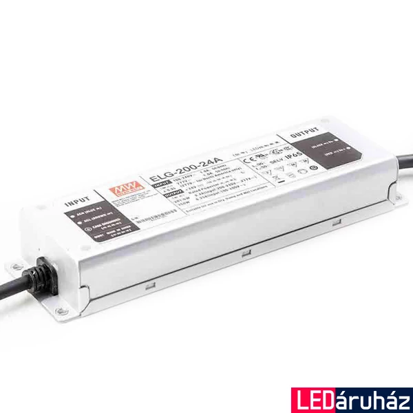 Mean Well ELG-200-24A 200W/24V/0-8,4A tápegység