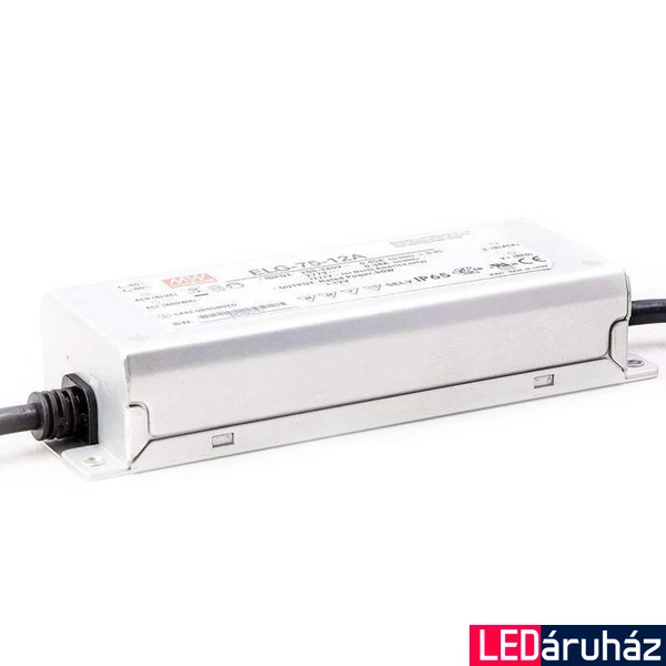 Mean Well ELG-75-12A 75W/12V/0-5A tápegység