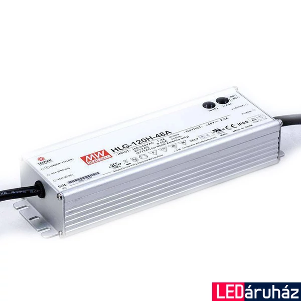 Mean Well HLG-120H-48A 120W/48V/0-2,5A tápegység