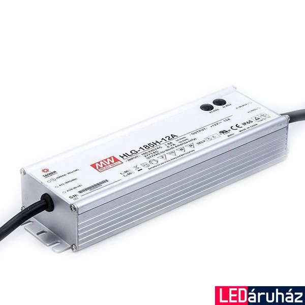Mean Well HLG-185H-12A 185W/12V/0-13A tápegység