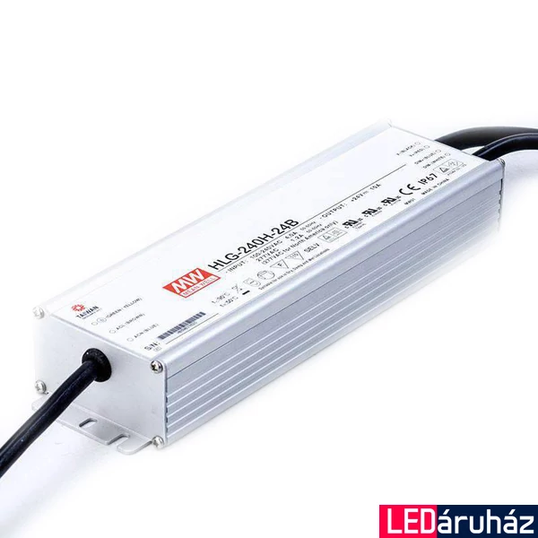 Mean Well HLG-240H-24B 240W/24V/0-10A tápegység