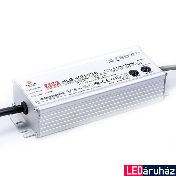 Mean Well HLG-40H-12A 40W/12V/0-3.33A tápegység