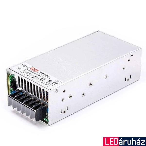 Mean Well HRP-600-24 600W/24V/0-27A tápegység