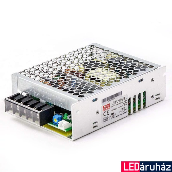 Mean Well HRP-75-24 75W/24V/0-3,2A tápegység