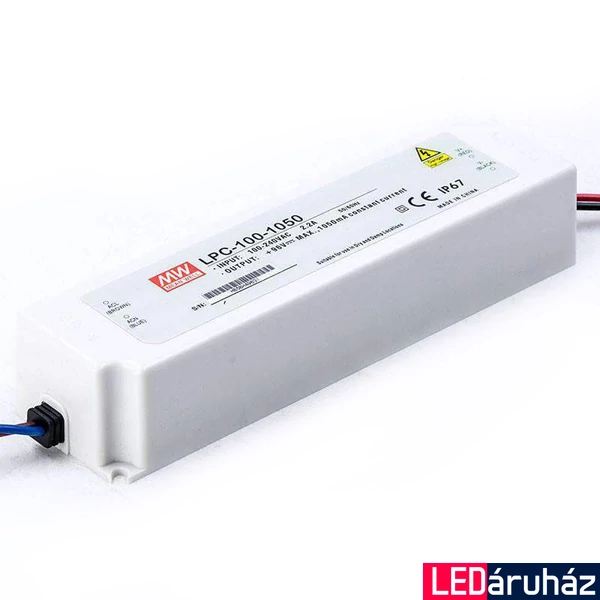 Mean Well LPC-100-1050 100W/48-96V/1050mA áramgenerátoros tápegység