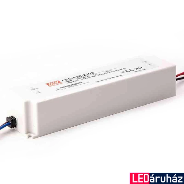 Mean Well LPC-100-2100 100W/24-48V/2100mA áramgenerátoros tápegység