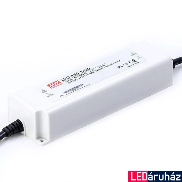 Mean Well LPC-150-1400 150W/54-108V/1400mA áramgenerátoros tápegység