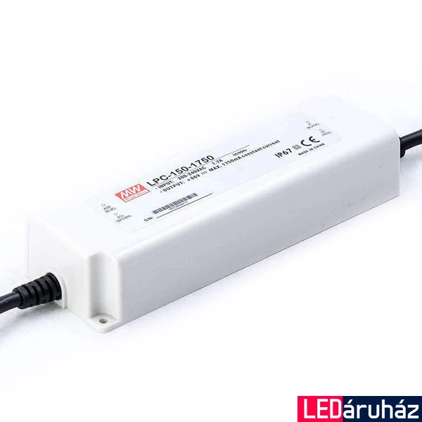 Mean Well LPC-150-1750 150W/43-86V/1750mA áramgenerátoros tápegység