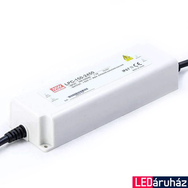 Mean Well LPC-150-2450 150W/31-62V/2450mA áramgenerátoros tápegység