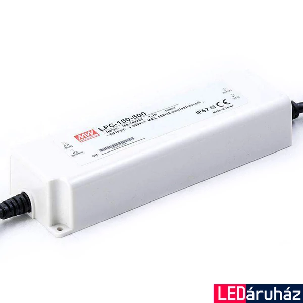 Mean Well LPC-150-500 150W/100-300V/500mA áramgenerátoros tápegység
