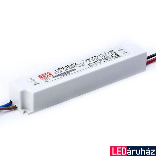 Mean Well LPH-18-12 18W/12V/0-1,5A tápegység