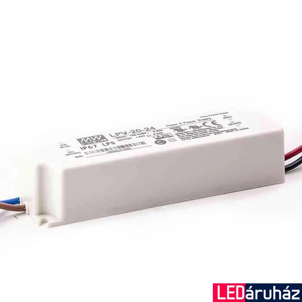 Mean Well LPV-20-24 20W/24V/0-0,84 tápegység