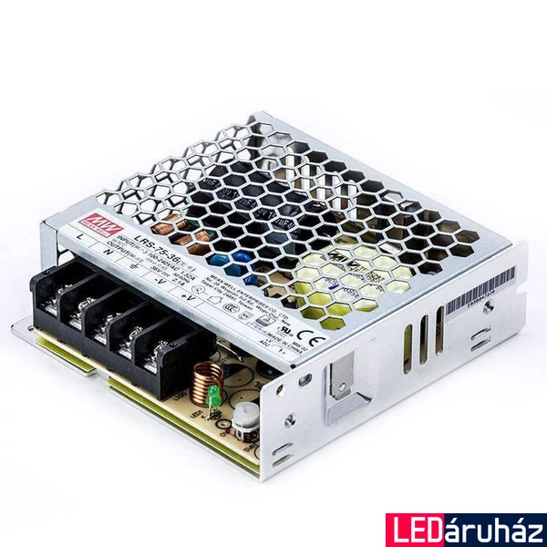 Mean Well LRS-75-36 75W/36V/0-2,1A tápegység