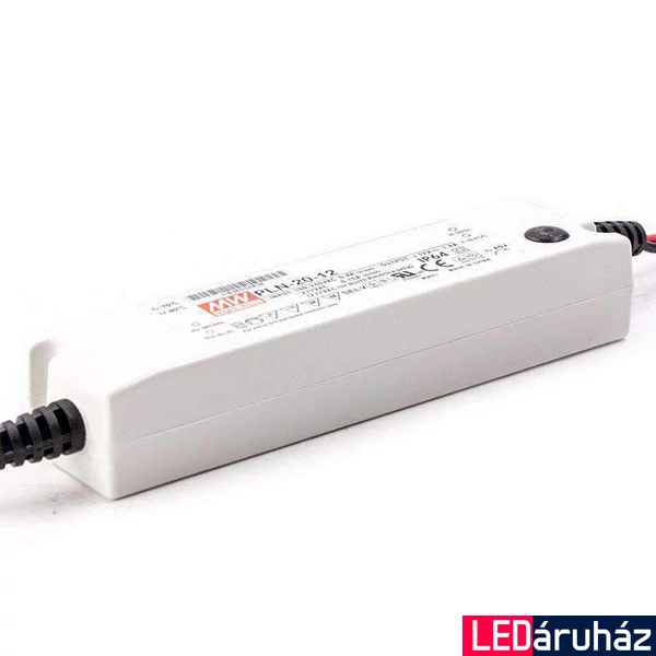 Mean Well PLN-20-12 20W/12V/0-1,6A tápegység