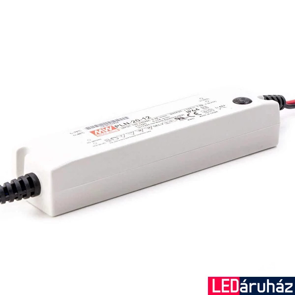 Mean Well PLN-20-24 20W/24V/0-0,8A tápegység