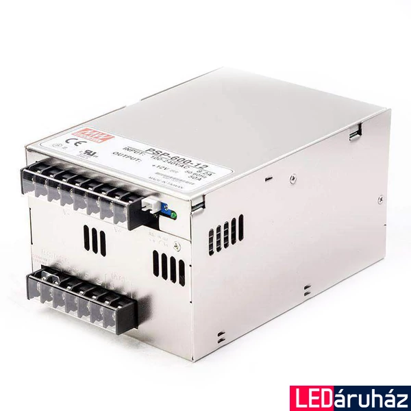 Mean Well PSP-600-12 600W/12V/0-50A tápegység