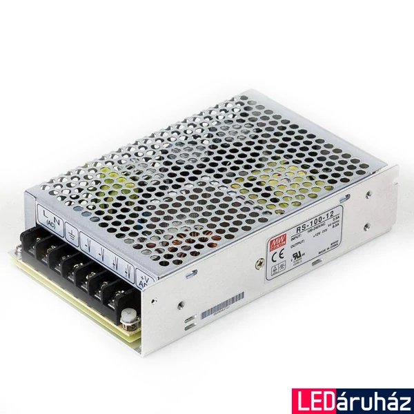 Mean Well RS-100-12 100W/12V/0-8,5A tápegység