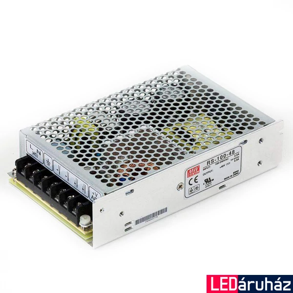 Mean Well RS-100-48 100W/48V/0-2,3A tápegység