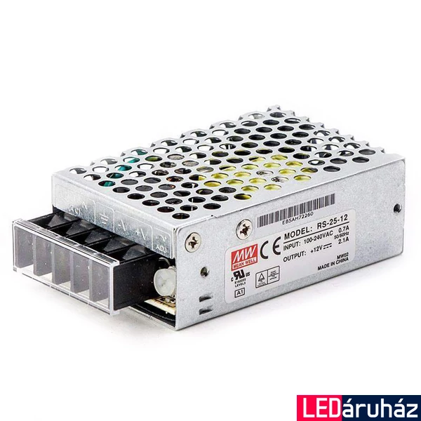 Mean Well RS-25-12 25W/12V/0-2,1A tápegység