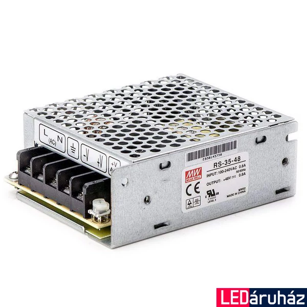 Mean Well RS-35-48 35W/48V/0-0,8A tápegység