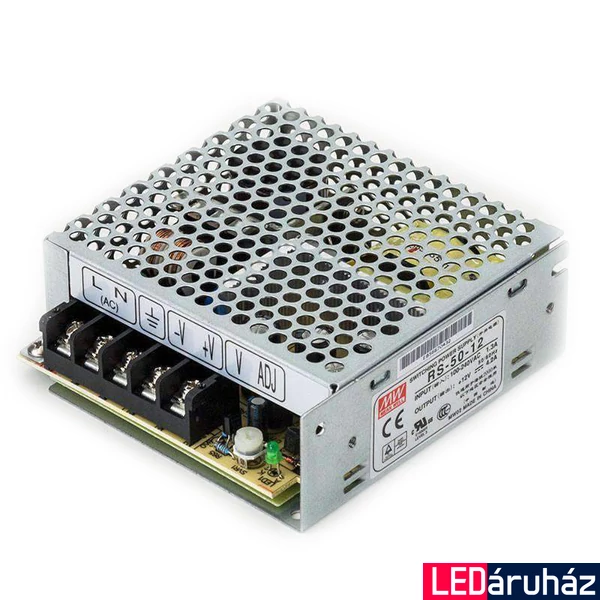 Mean Well RS-50-12 50W/12V/0-4,2A tápegység