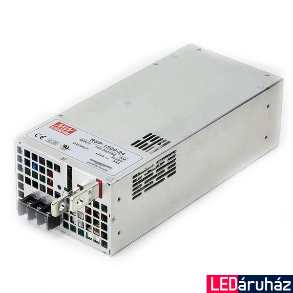 Mean Well RSP-1500-24 1500W/24V/0-63A tápegység