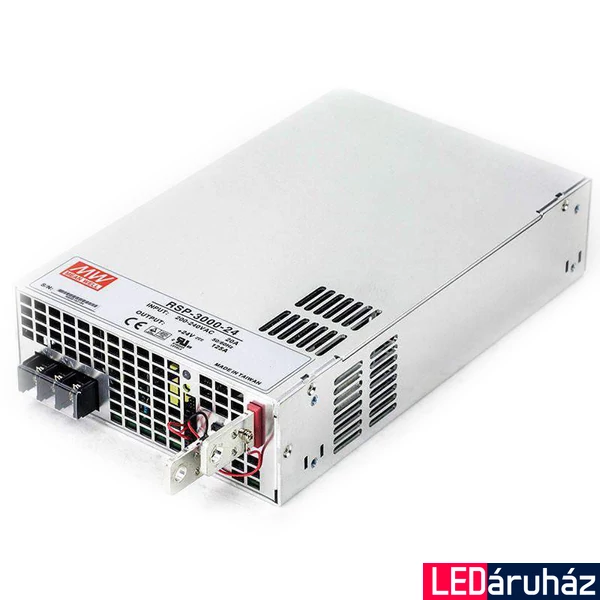 Mean Well RSP-3000-24 3000W/24V/0-125A tápegység