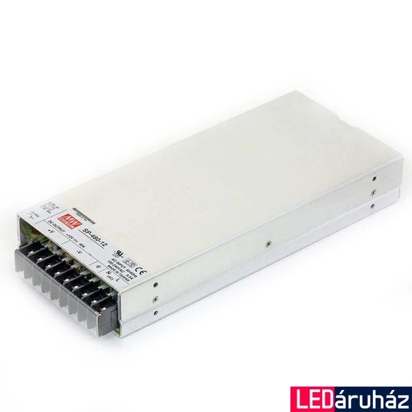 Mean Well SP-480-12 480W/12V/0-43A tápegység
