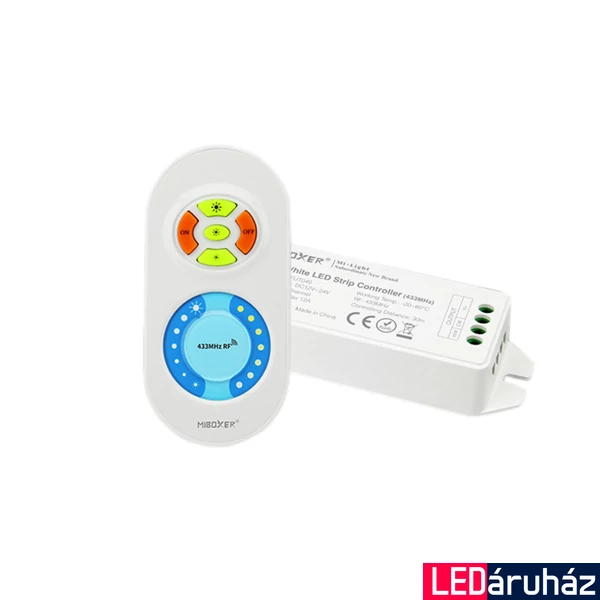 Mi-Light FUT040 CCT LED vezérlő + távirányító, 12A, 12-24V DC