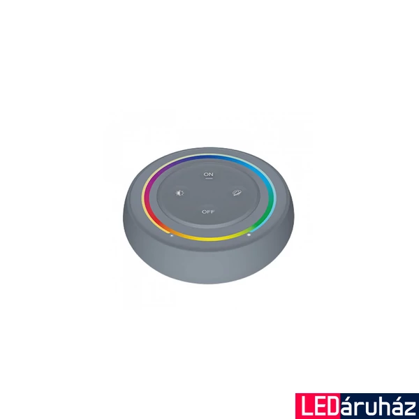Mi-Light FUTS2-G RGB+CCT mágneses fali okos távirányító, 2,4GHz, 3V, elemes, szürke