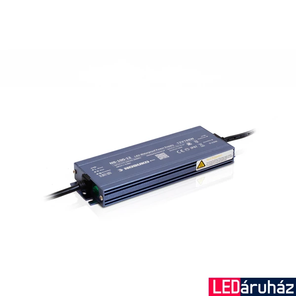 Kültéri LED Tápegység, 100W, 230V, 12V, IP67, Nobuko NB-100-12