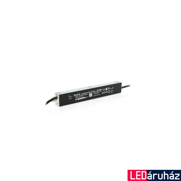 Kültéri LED Tápegység, 20W, 230V, 24V, IP67, Nobuko NB-20-24