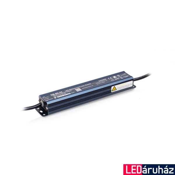 Kültéri LED Tápegység, 60W, 230V, 24V, IP67, Nobuko NB-60-24