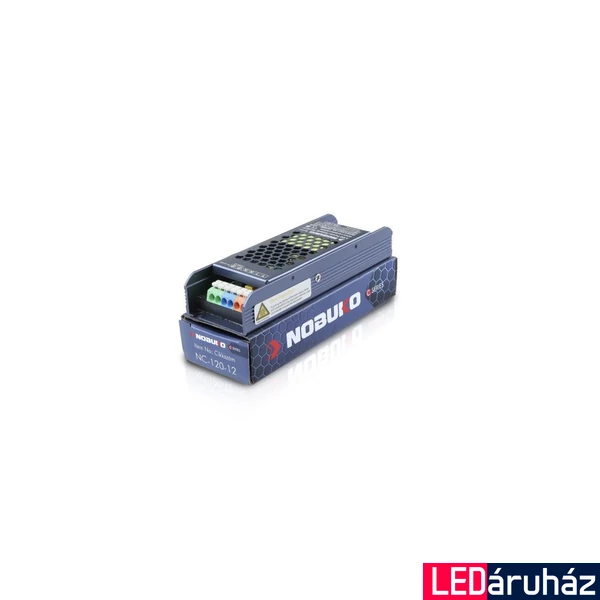 LED Tápegység, 120W, 230V, 12V, IP20, Nobuko NC-120-12