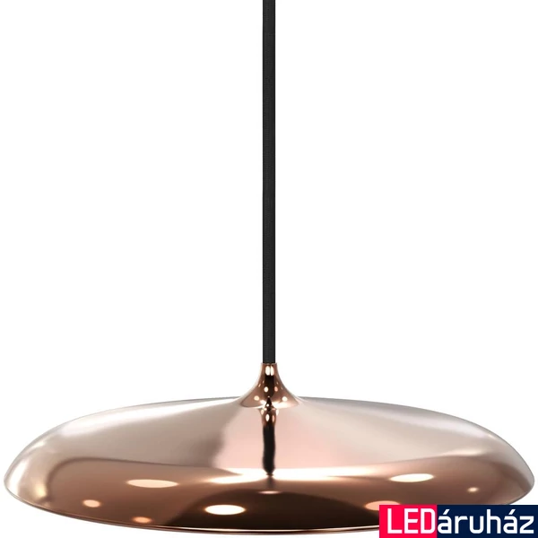 NORDLUX Artist 25 1 ágú függeszték, réz, 2700K melegfehér, beépített LED, 14W , 1000 lm, 25cm átmérő, 83083030
