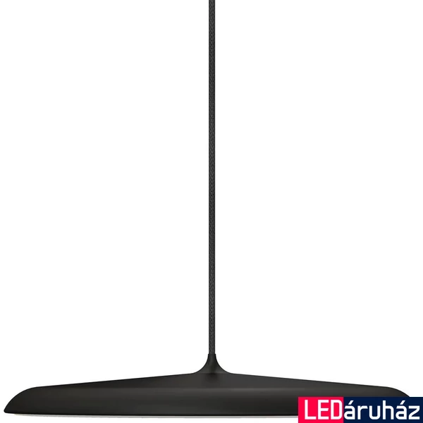 NORDLUX Artist 40 1 ágú függeszték, fekete, 2700K melegfehér, beépített LED, 24W , 1600 lm, 40cm átmérő, 83093003