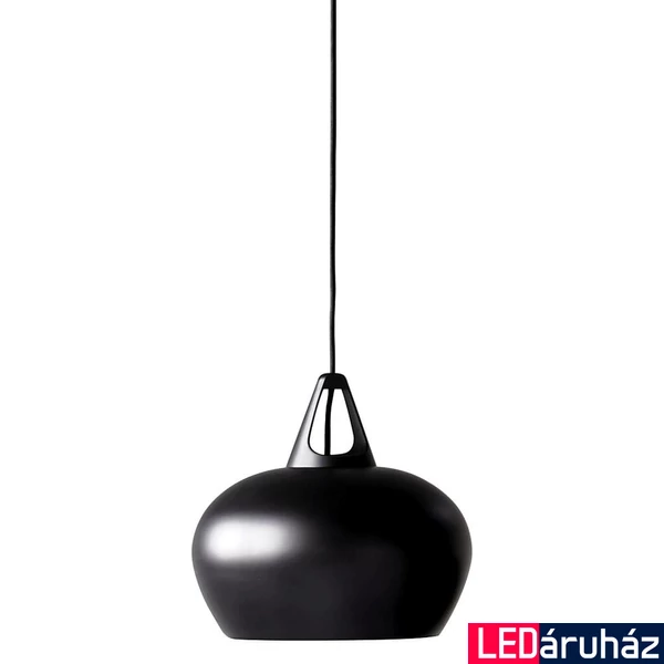 NORDLUX Belly 29 1 ágú függeszték, fekete, E27, max. 60W, 29cm átmérő, 45053003