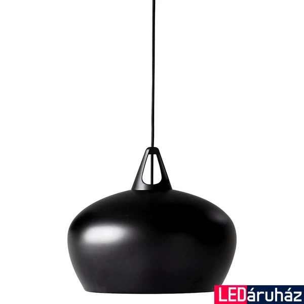 NORDLUX Belly 38 1 ágú függeszték, fekete, E27, max. 60W, 38cm átmérő, 45063003