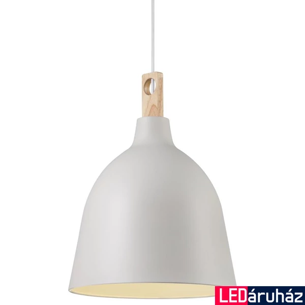 NORDLUX Moku 29 1 ágú függeszték, szürke, E27, max. 60W, 29cm átmérő, 48123001