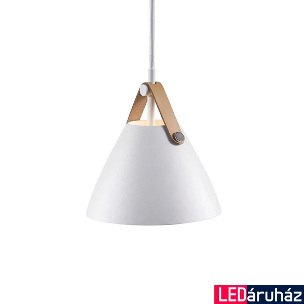 NORDLUX Strap 16 1 ágú függeszték, fehér, GU10, max. 40W, 16.5cm átmérő, 84303001