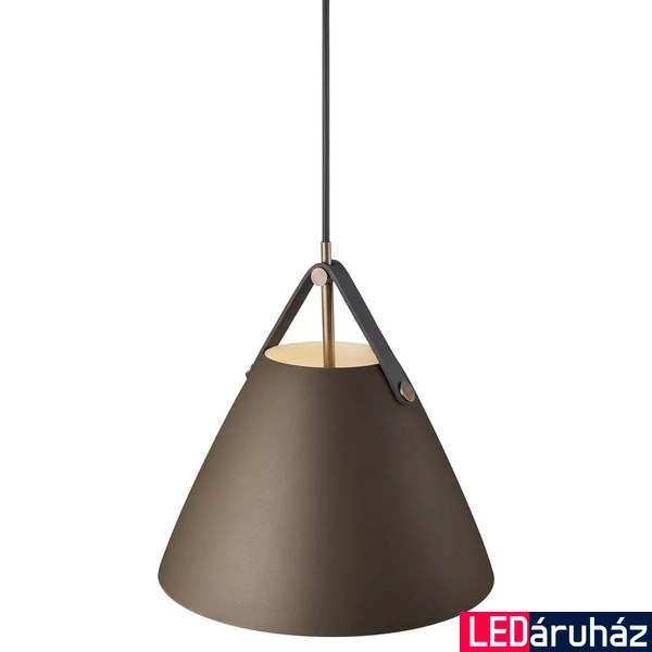 NORDLUX Strap 27 1 ágú függeszték, bézs, E27, max. 40W, 27cm átmérő, 84333009