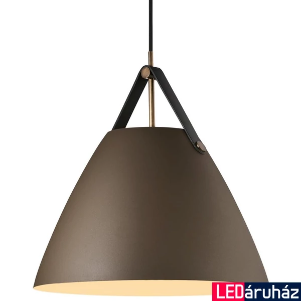 NORDLUX Strap 36 1 ágú függeszték, bézs, E27, max. 40W, 36cm átmérő, 84343009