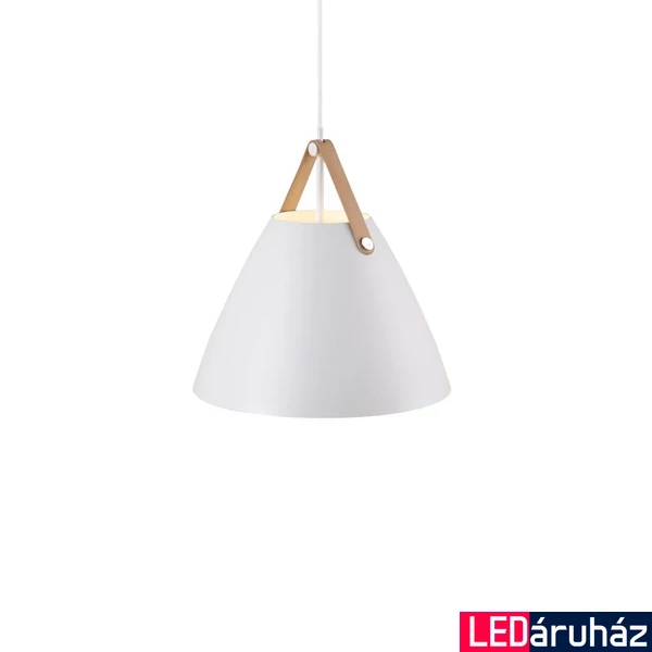 NORDLUX Strap 36 1 ágú függeszték, fehér, E27, max. 40W, 36cm átmérő, 84343001