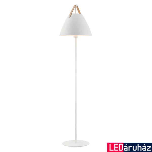 NORDLUX Strap állólámpa, fehér, E27, max. 40W, 36cm átmérő, 46234001