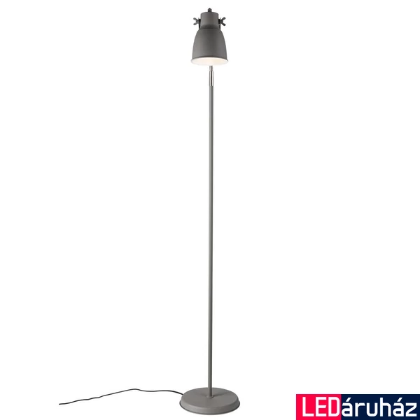 NORDLUX Adrian állólámpa, szürke, E27, max. 25W, 12.5cm átmérő, 48824011