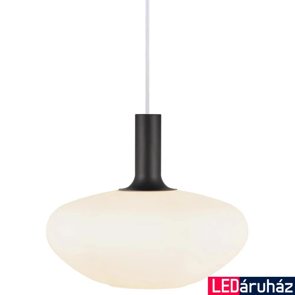 NORDLUX Alton 35 1 ágú függeszték, fekete, E27, max. 60W, 35cm átmérő, 48973001