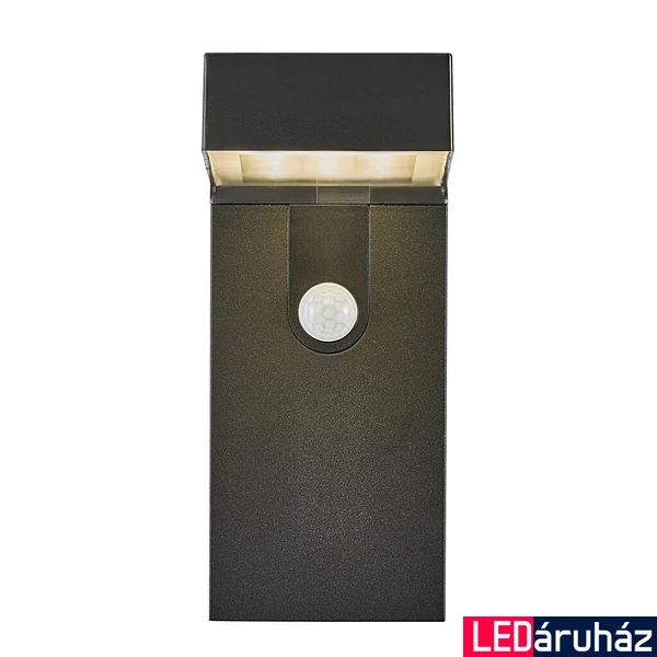 NORDLUX Alya kültéri fali lámpa, fekete, 3000K melegfehér, SOLAR LED, max. 5W, fényforrással, 400 lm, 2118231003