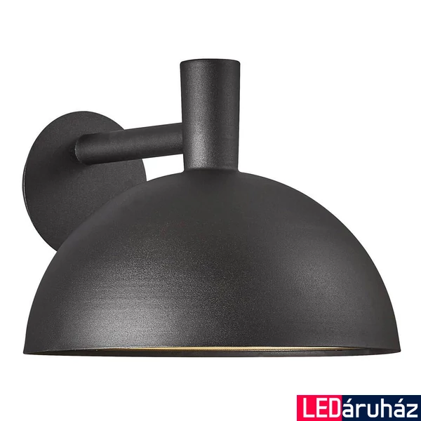 NORDLUX Arki 35 kültéri fali lámpa, fekete, E27, max. 20W, 35cm átmérő, 2118111003